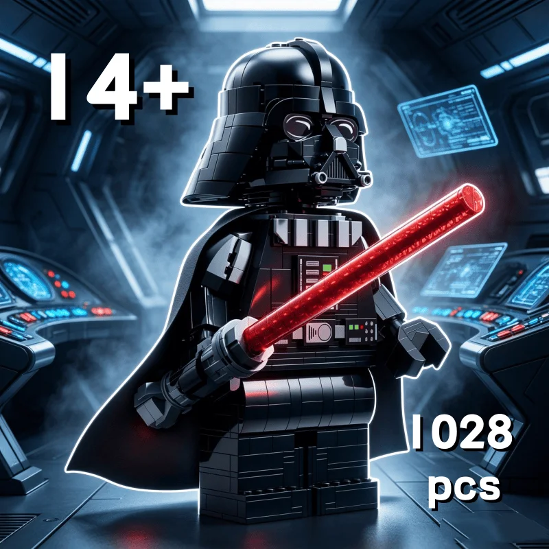 2026 Hot New Releases Film and Television Game Series Building Blocks Enlarged Version Vinda Figure 1028 Pcs Suitable for Gifts