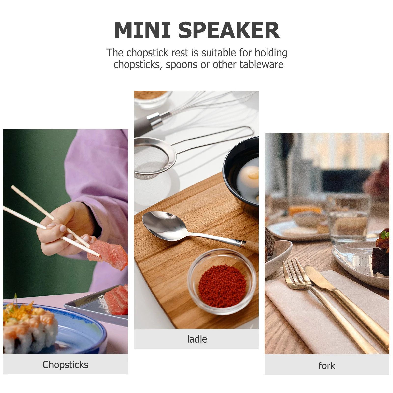 

Stainless Steel Chopstick Rest Small Size Lightweight Cutlery Holder For Kitchen Dining Table Decor Chopsticks Stand