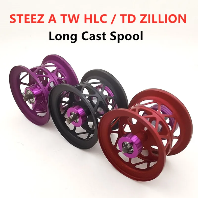 لتقوم بها بنفسك بكرة طويلة مصبوبة OD 36 مللي متر Steez A TW HLC TD Zillion الانظار baitcast بكرة الصيد بكرة #1