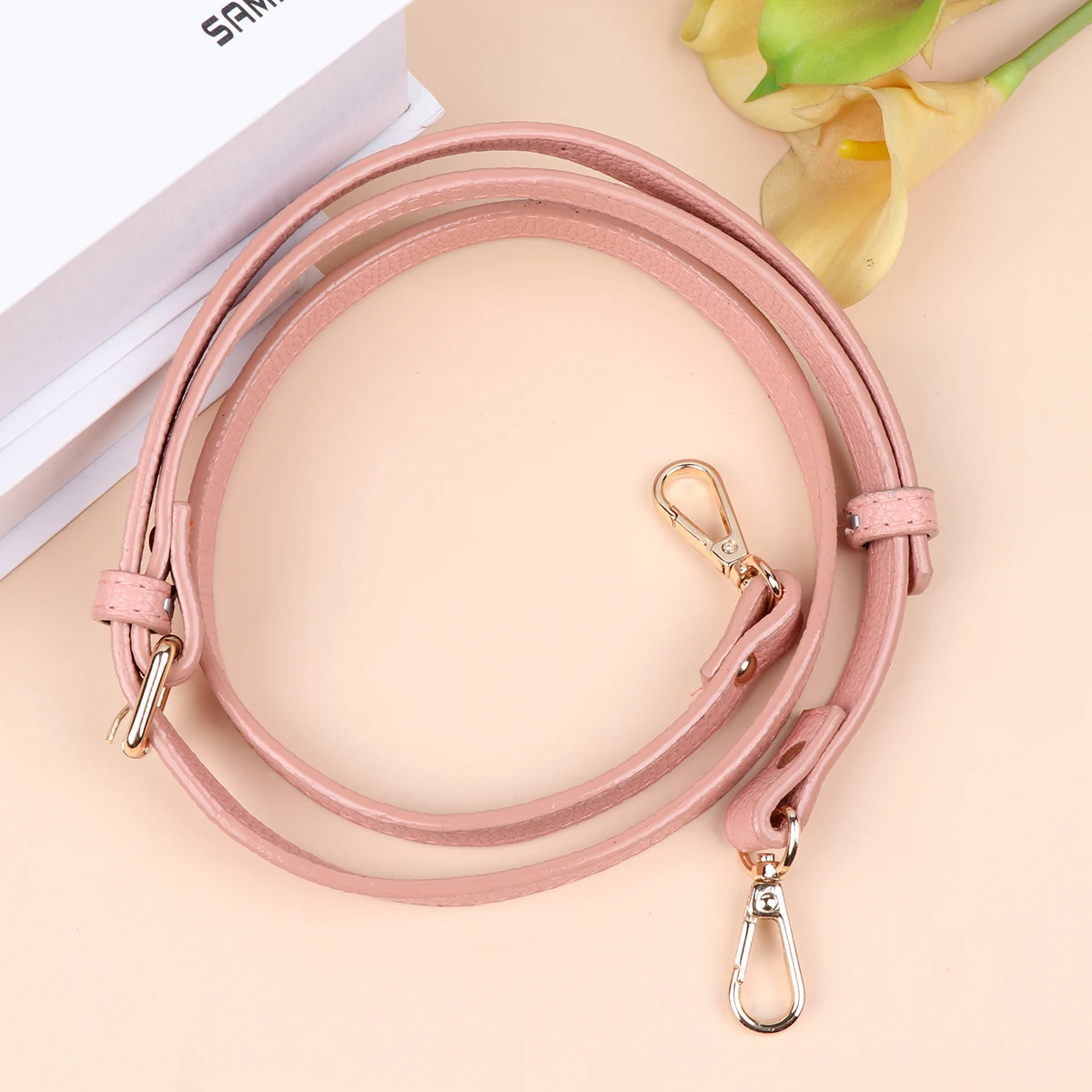 

Adjustable Shoulder for Women Handbags PU Replacement Bag Strap Long Decorative Crossbody Gym Briefcase Travel Adjustable Strap