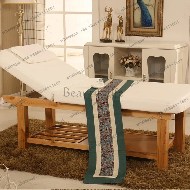 Factory Direct Sales Nordic Multifunctional Massage Tables Adjustable Comfortable Beauty Salon Massage Tables Foot Bath Furnitur