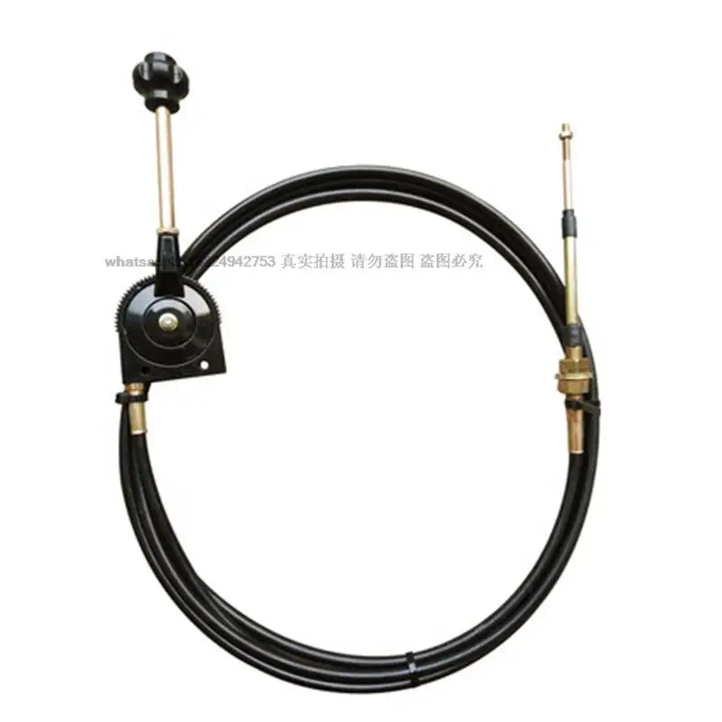 Excavator modified manual throttle cable for Hitachi for Daewoo Hyundai for Sany Kobelco retrofitted with hand throttle cable