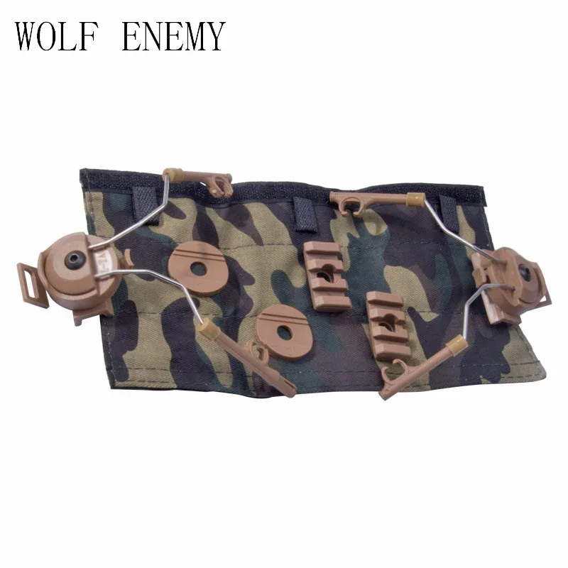 

New Z Tactical Helmet Rail Adapter Set for Comtac I/II Headset Peltor Comtac Headset Ops-Core Helmet FOR C1 C2 C4