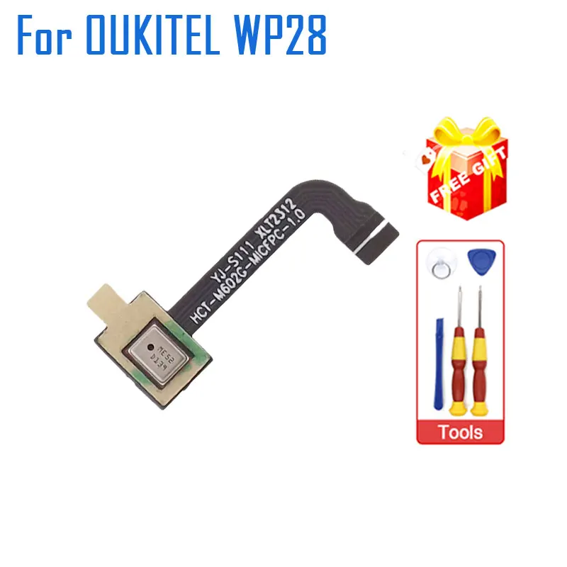 New Original OUKITEL WP28 Mic Microphone FPC Module flex FPC Accessories For OUKITLE WP28 Smart Phone