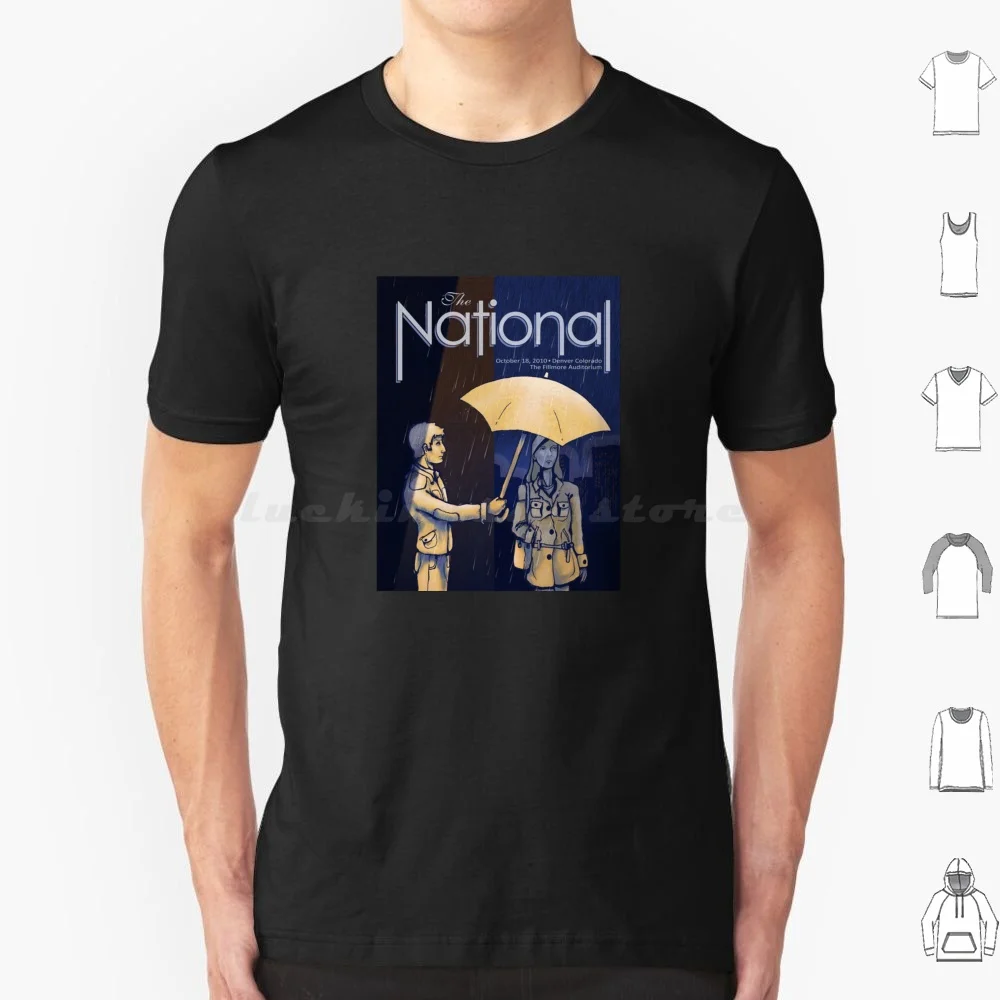 The National Band T Shirt Cotton Men Women Diy Print The National Band Music Matt Berninger Sleep Well Beast High Violet