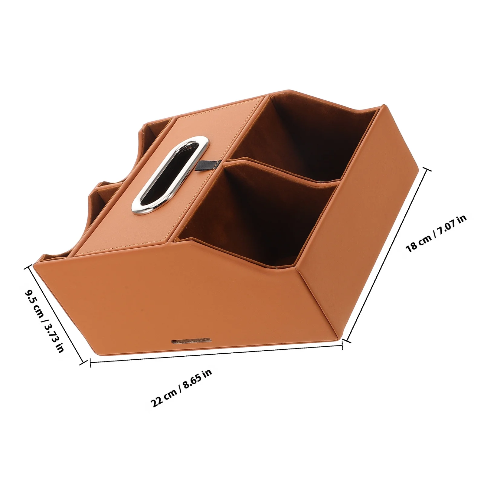 Car Armrest Storage Box Multifunctional Central Console Organizer Tissue Holder Cup Organizer Car Storage Tissue Holder for Auto