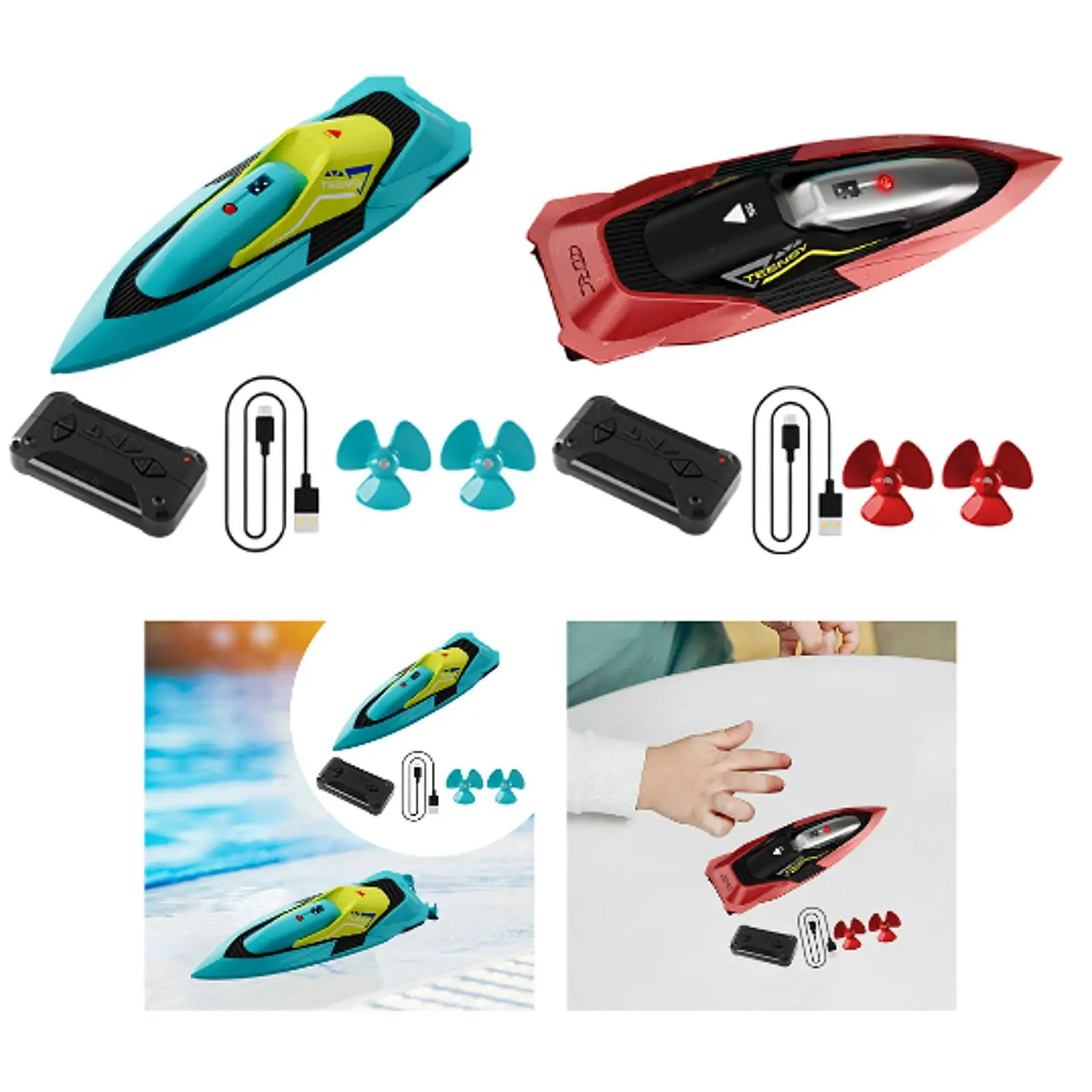 Remote Control Boat Outdoor Forward/Diving Remote Control Toy Remote Control Submarine Toy RC Boat for Boys Girls Kids Adults