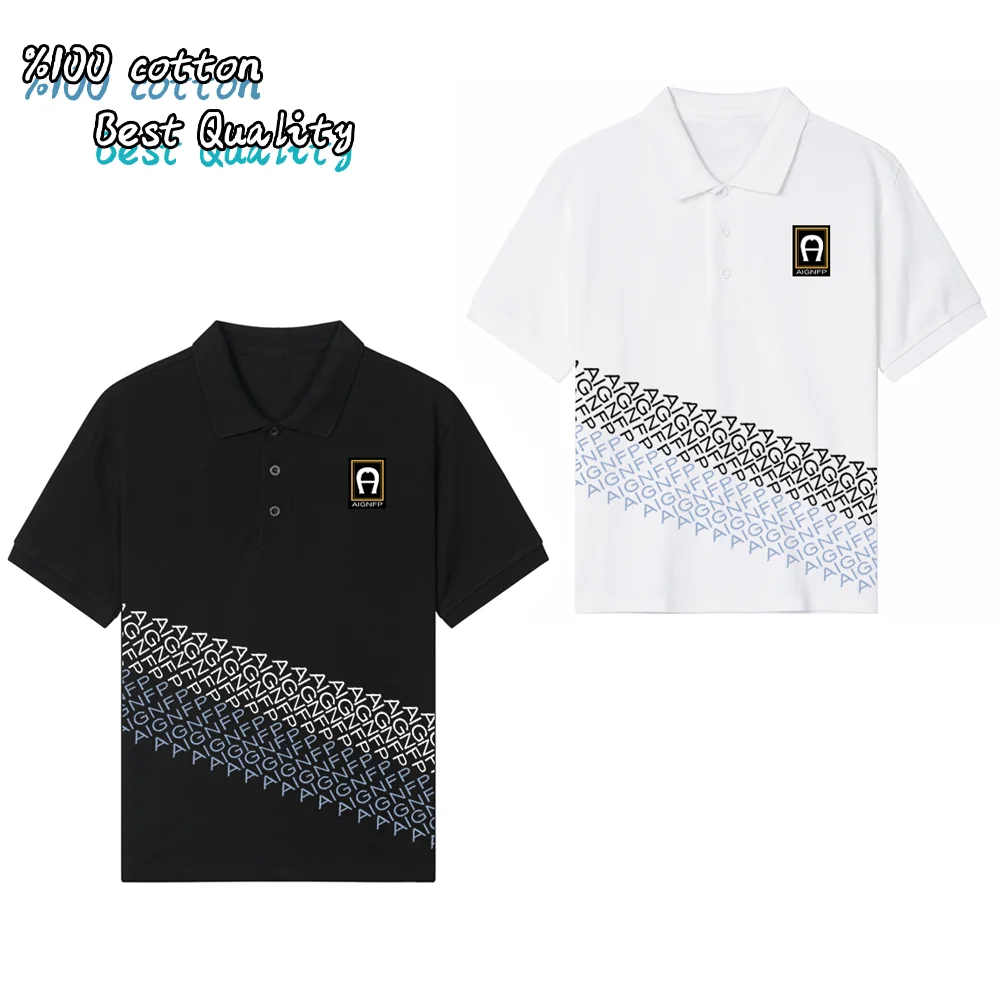 baby boys summer clothes kids Polo shirt breathable cotton letter print Children's Half Sleeve Daily casual wear lapel polo tops