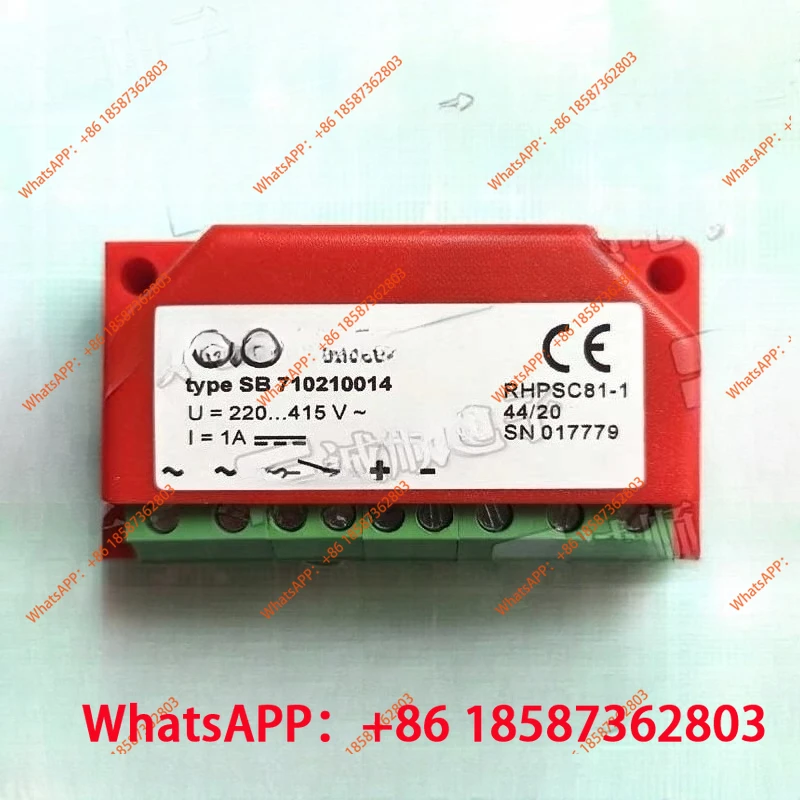 

Type SB 710210014 U = 220... 415V~ I = 1A rectifier, quality assurance