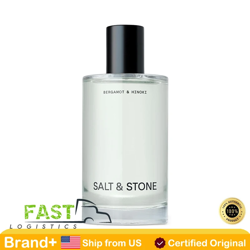 

Salt & Stone Body Mist Bergamot Hinoki Scent Skincare Infused Hair Body Spray Women Men 100ML Long Lasting Fragrance Cologne