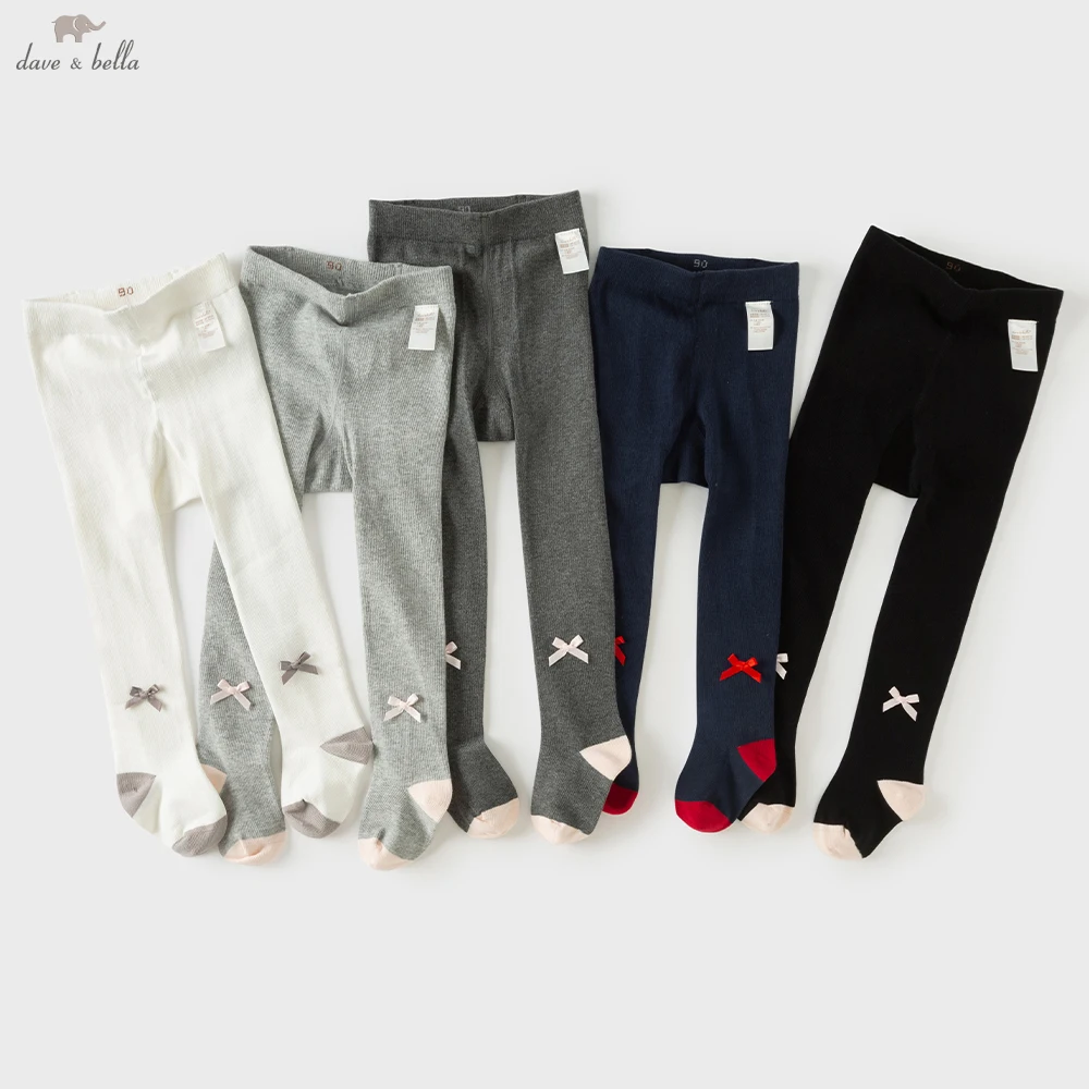 Dave Bella Girls Autumn Spring Leggings Children Baby Elastic Pantyhose Stockings Party Outdoor Stocks DB200-NA