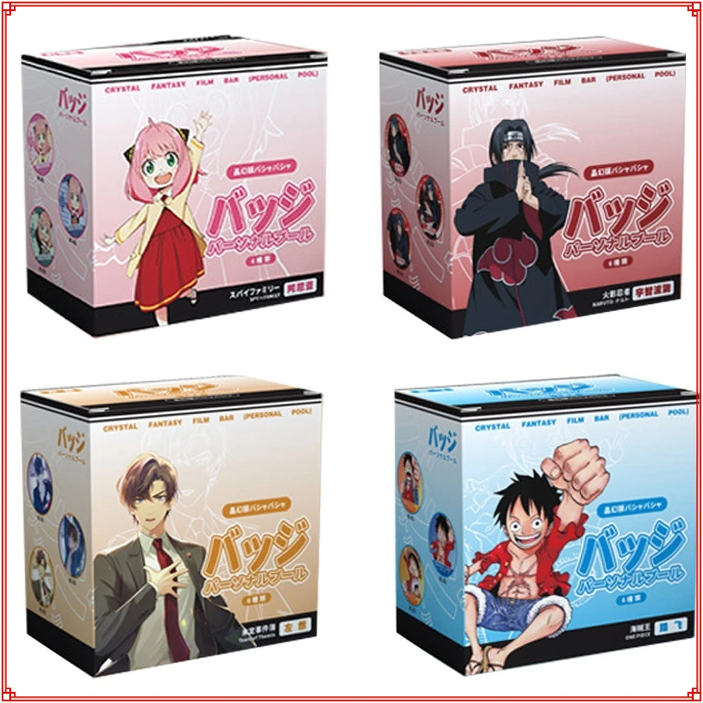 

Hot Sales New Cartoon Round Brooch for Backpack Accessories Anime Peripheral Characters Collection Badge Birthday Creative Gifts