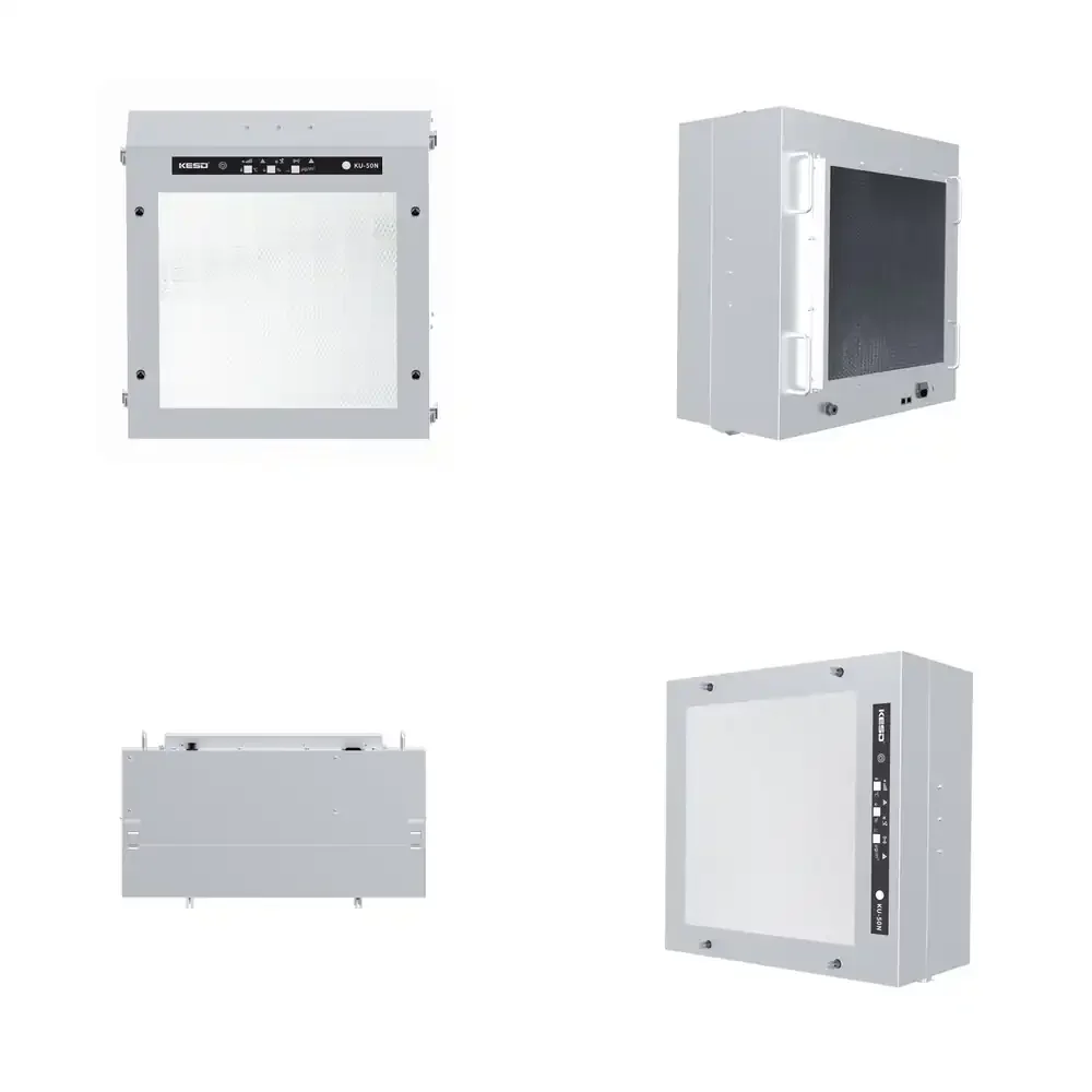 KU-50N HEPA Filter FFU Fan Filter Unit for Clean Room Laminar Flow Hood for Semiconductor Lab Pharmaceutical Manufacturing