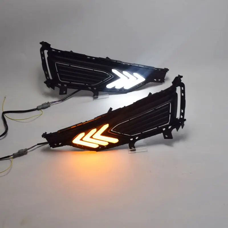 

(23 подходит для 17-лампы Ice Blue Wild Horse, модификация вождения, новый современный светодиодный дневной бег Yuena