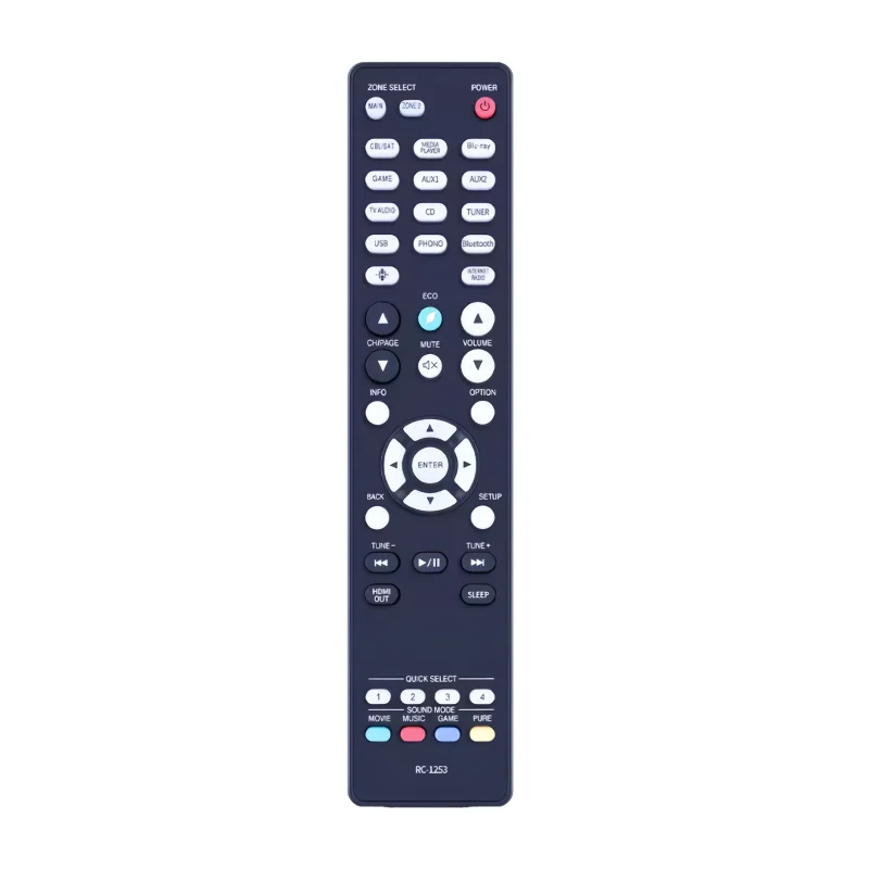 

New RC-1253 Remote Control For Denon AVR-S660H AVR-S760H AVR-X2800H AV A/V Surround Receiver