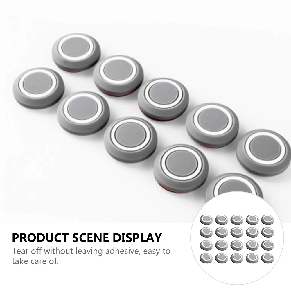 

20Pcs Silicone Anti Collision Car Door Bumper Sticker Flexible Scratch Guard Protector Auto Accessories Car Supplies