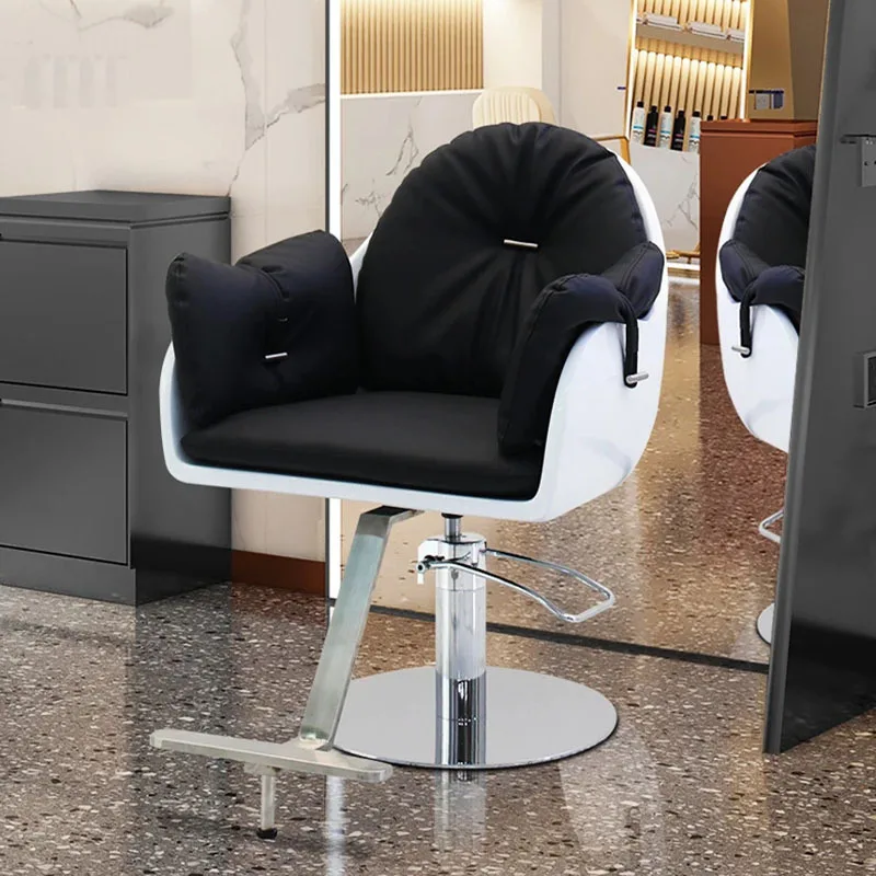 Beauty Dressing Barber Chair Luxury Woman Cosmetic Reclinerbarber Chair Makeup Comfort Sillas De Barberia Home Furniture