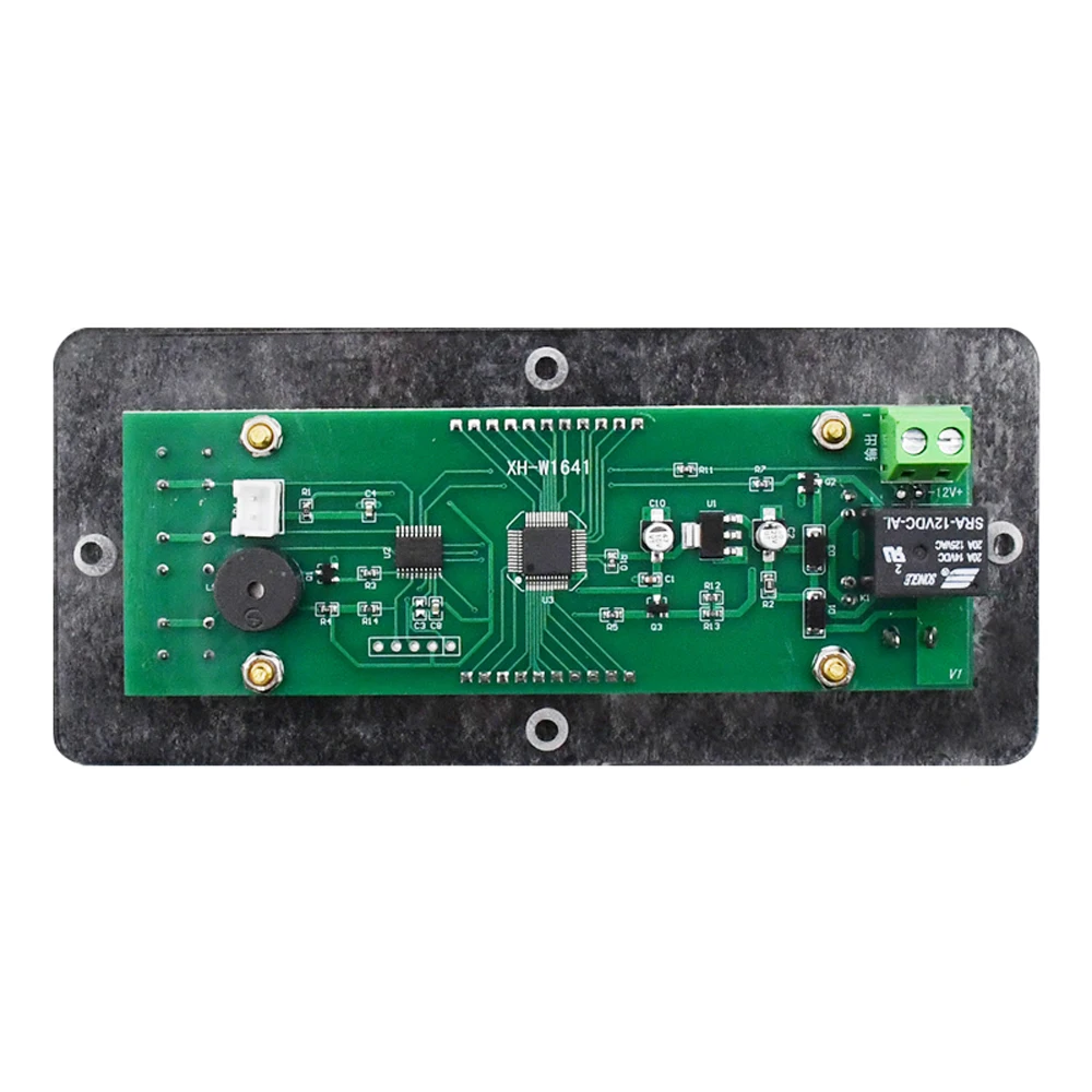 Taidacent-termostato Digital enchufable de XH-W1641, Panel Controlador de temperatura, 12V, termostato Digital para incubadora de huevos