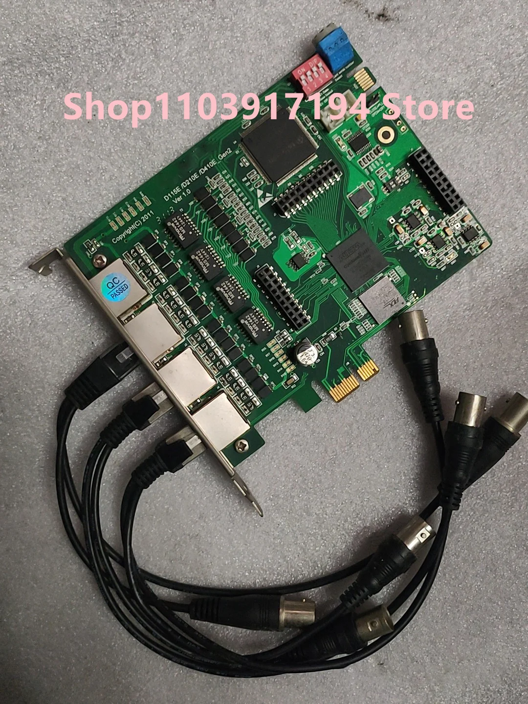 D115/210/410  D115E/210E/410E     Gen2 Ver 1.0 Four-port voice card