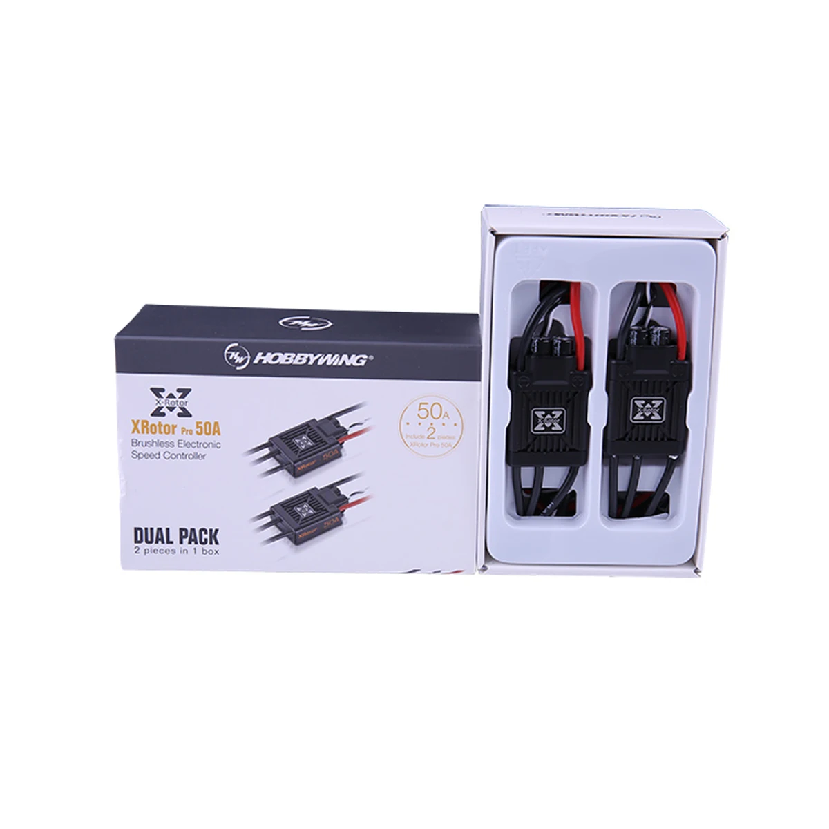 

Hobbywing XRotor Brushless ESC pro SimonK No BEC High Refresh for 4-Axis 6-Axis Multi-Axis Electric Adjustment 2-6S 20A 40A 50A