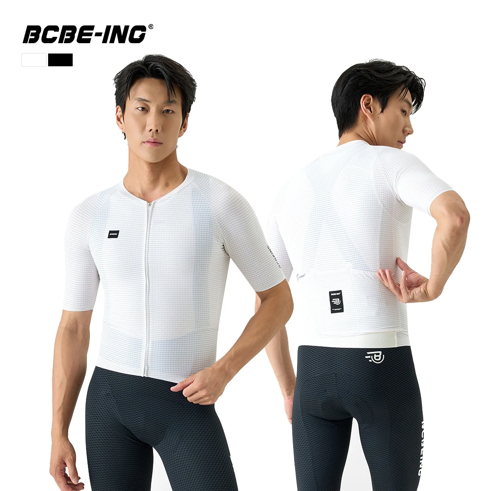 

BCBE-ING 2026 New Men Aero Cycling Jersey Summer Lightweight Short Sleeve Bicycle Shirts Race Fit Breathable Cycling Maillot