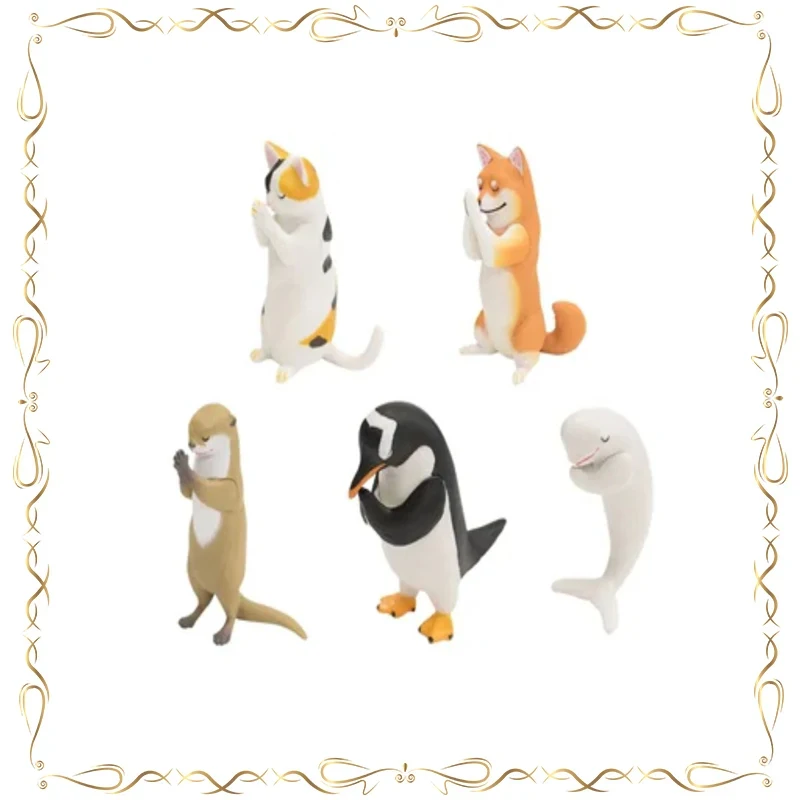 

Dolphins Hand in Hand Pray for Blessings Pray for Blessings Kawaii Collection Ornament Action Figure Model Toys