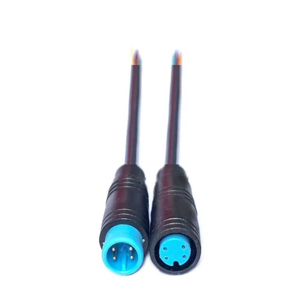 5 Styles Optional Cable For Ebike Bafang Display Pin 2/3/4/5/6Pin Cable Base Connector Waterproof Connector