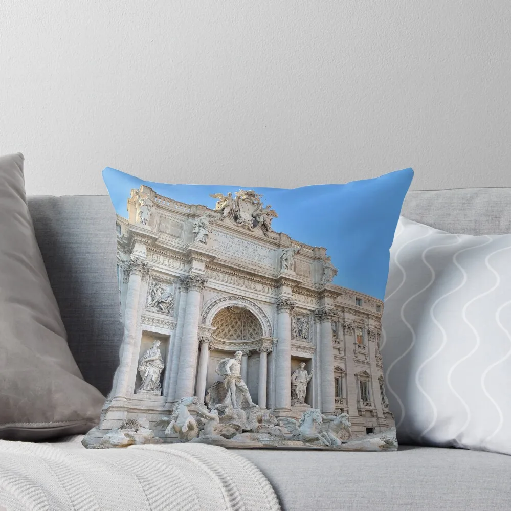 Trevi Fountain Throw Pillow Covers For Sofas Custom Cushion pillow