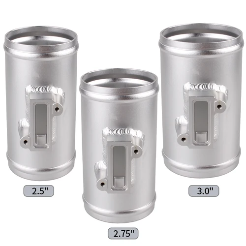 Imagen 2 del producto Nuevo adaptador de Sensor de flujo de aire de coche de 63/70/76mm Base de montaje de medidor de entrada de aire MAF para VW Nissan para Honda para Ford 2,5 ""2,75"" 3 "" MAF006