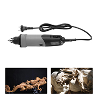 400W Electric Grinder Drill 6 Speed Bench Grinder Rod Rotary Grinding Kit 220V Power Tool for Engraving/Cutting/Grinding/Slicing
