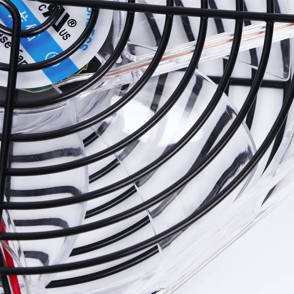 

Rgb Led Cooling Fan Transparent Frame Usb Powered Quiet 12Cm Hydraulic Bearing Air Cooler For Computer Cabinet Router