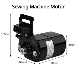 Motore per macchina da cucire 220V 100W 7000 RPM K-staffa 0.5 AMP parti per macchine da cucire per la casa motore a corrente alternata spina europea