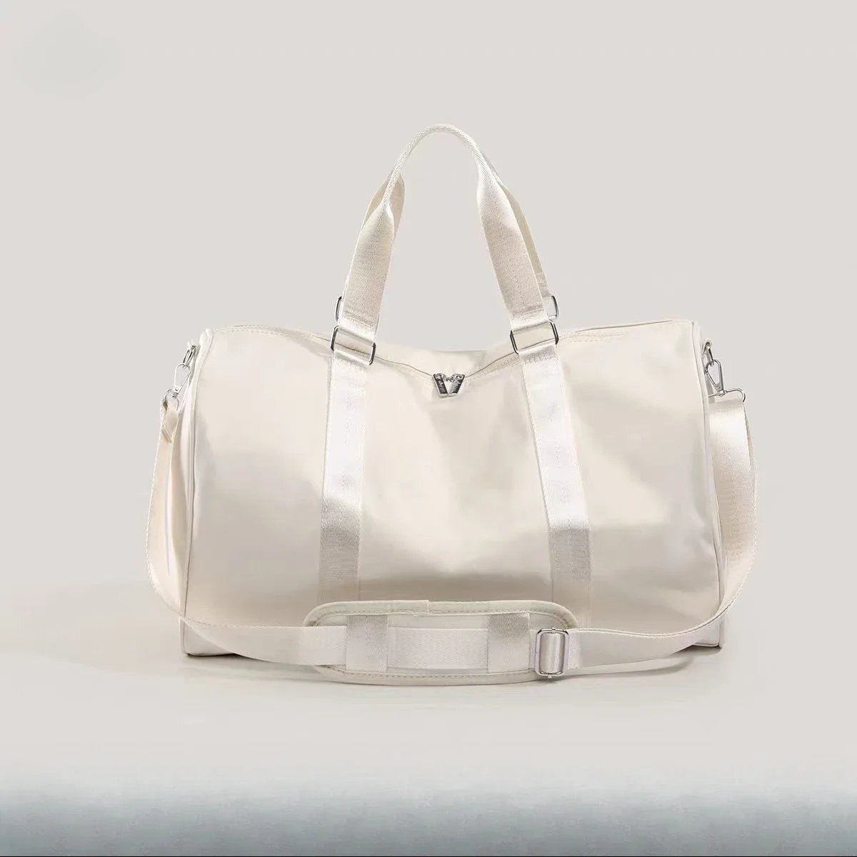 

LO Men's fitness bag, women's handheld training bag, large capacity business travel shoulder bag, independent shoe cabinet