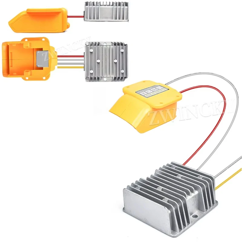 

Step Down DC 20V to 12V DIY Converter 15A 180W for Dewalt，20V Li-ion Battery Power Wheel Inverter Buck Boost Voltage Regulator