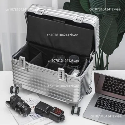 

Travel Bags Business Carry On Aluminium Pilot Case Luggage Suitcases Trolley Pilot Case