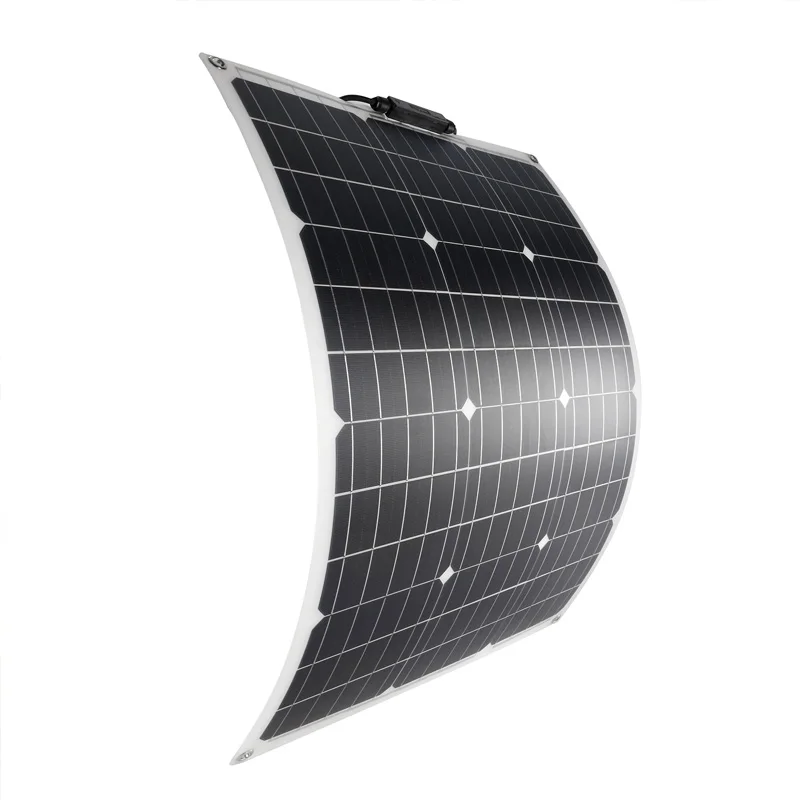 300W Solar Panel Kit 18V Flexible Solar Cell with 30A-100A Controller Power Bank for Outdoor Phone Ipad Camping RV Car Boat