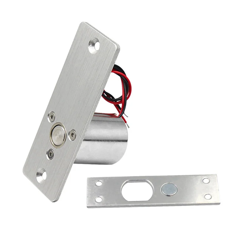 

Waterproof Electronic Drop Bolt NC Door Lock DC 12V Induction Auto Deadbolt For Enhanced Daily Security