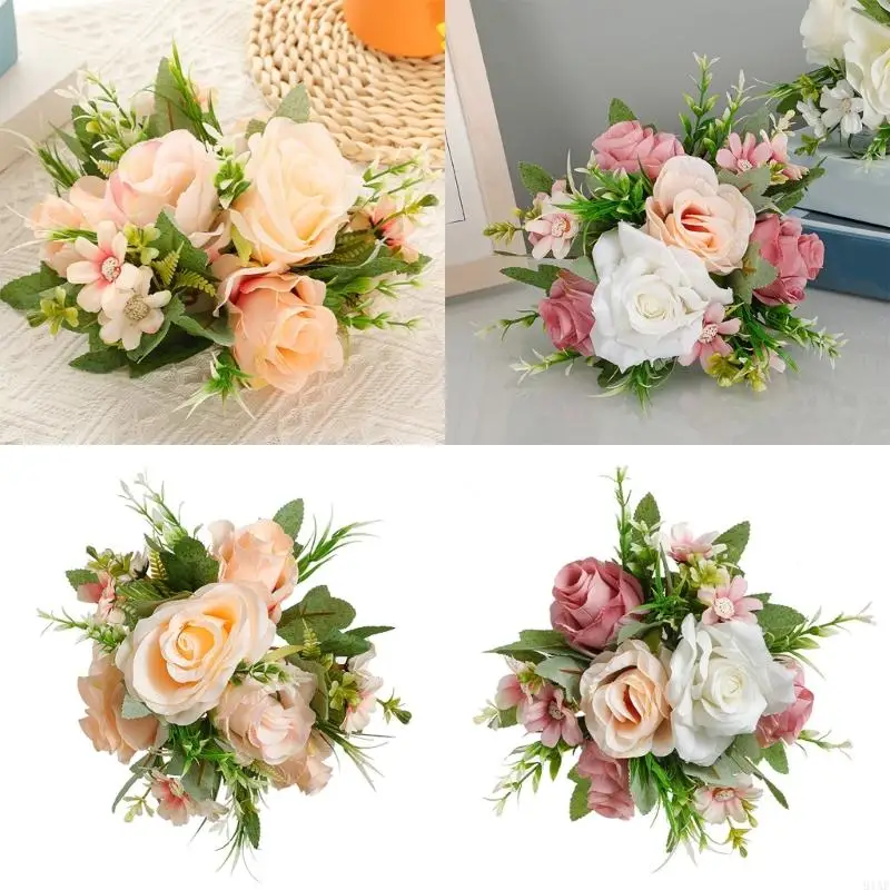 91AF 20см свадебной табличный букет