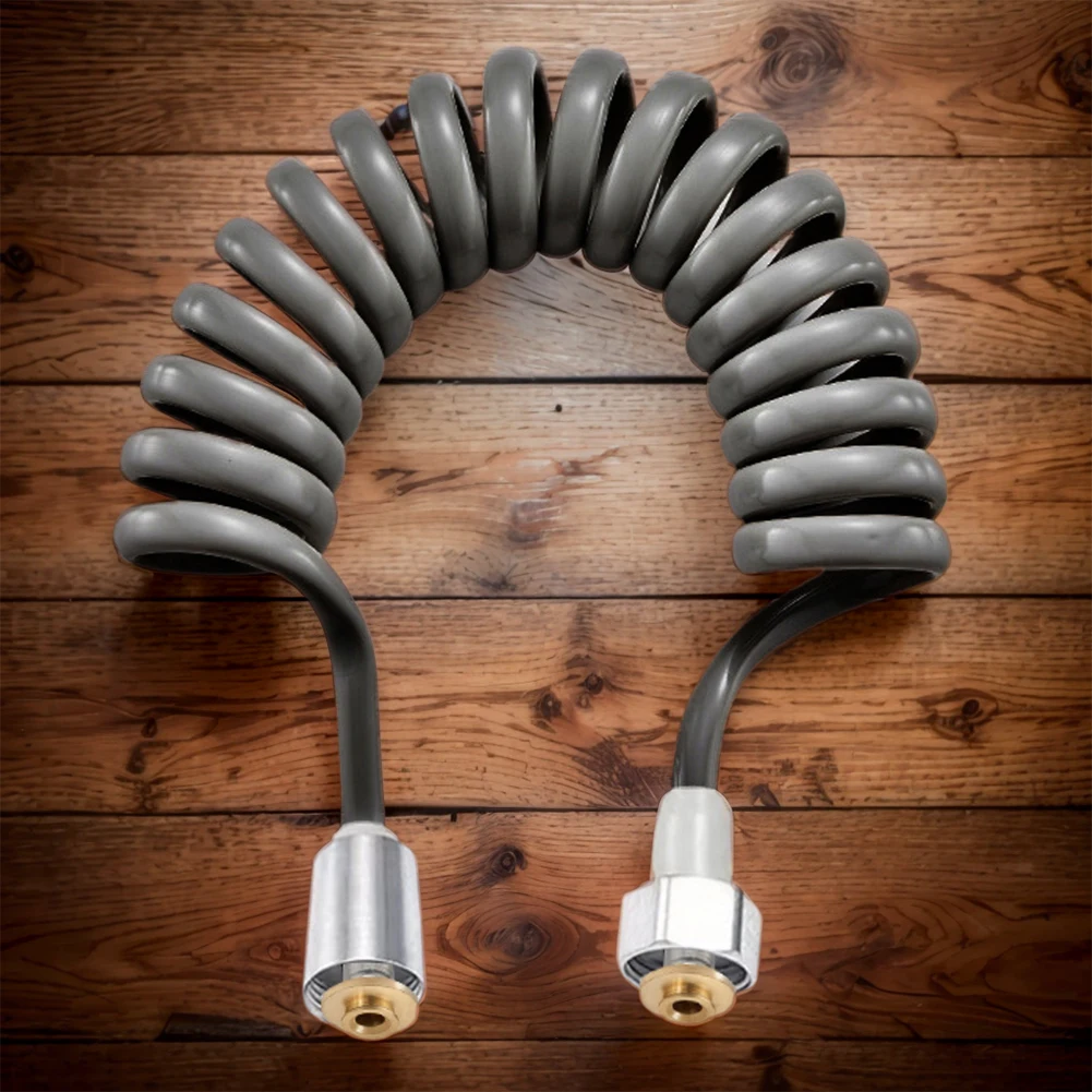 

2/3/5 м водопроводный сантехнический шланг телефонная линия пружинный удлинитель ручной распылитель выдвижная трубка для воды туалет биде распылитель пистолет