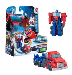 2024 Classic Hasbro Transformers Earth Spark Series Optimus Prime Cartoon Anime Mobile Model Handmade Children's Gift Collection