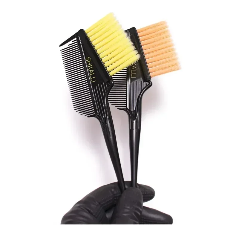 Brosses de embaudes cheveux à poils doux double face, brosse de coloration des cheveux, soins capillaires, cuisson à l'huile, outils de salon de coiffure