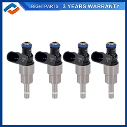 4PCS 06F906036A Fuel Injectors For VW Passat Jetta GTI EOS Audi A3 TT A4 Quattro 2.0L 2005-2009 06F 906 036 A 0261500020