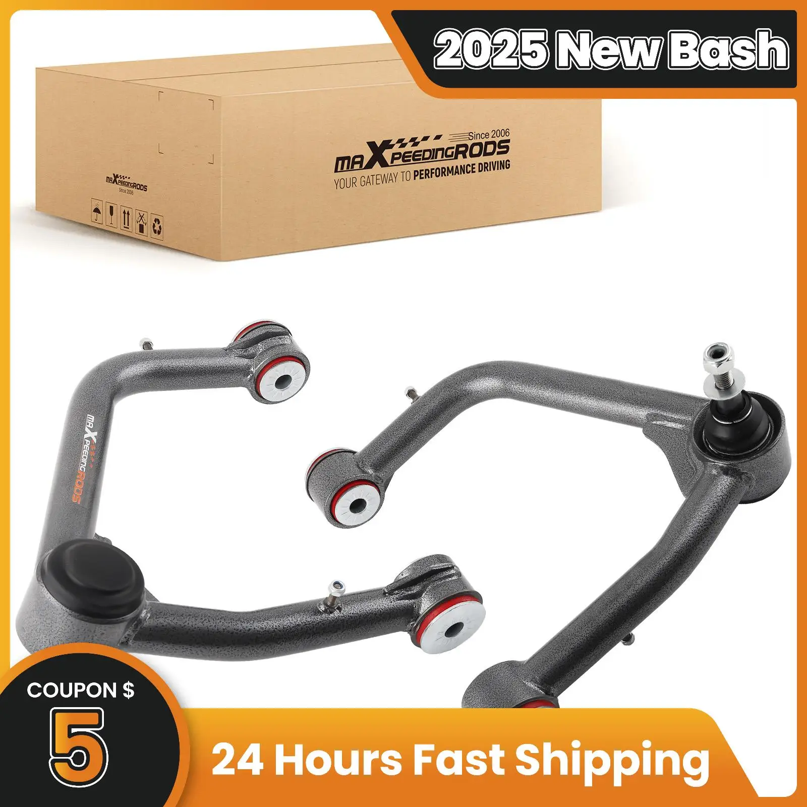 

2-4" Lift Front Upper Control Arms for GMC Sierra 1500 for Chevy Silverado 2019-2022