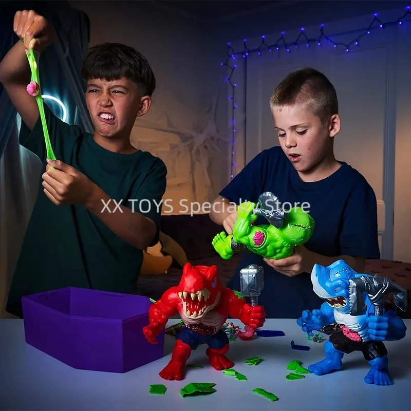 ZURU Smashers Mega Horror House Series 1 Large Size Interactive Toy Adventure Archaeology Excavation Treasure Chest Tricky Toys