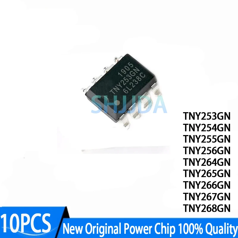 (10 pieces) New TNY253GN TNY254GN TNY255GN TNY256GN TNY264GN TNY265GN TNY266GN TNY267GN TNY268GN SOP-7 Original Power Chip