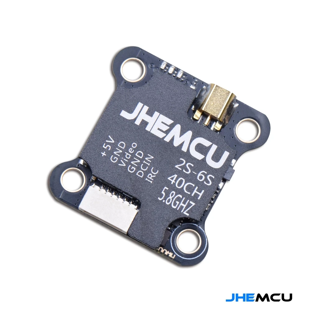 JHEMCU VTX20-600 5.8G 40CH FPV-zender PitMode 25mW 100mW 200mW 400mW 600mW 7-26V Verstelbare VTX voor RC FPV Racing Drone
