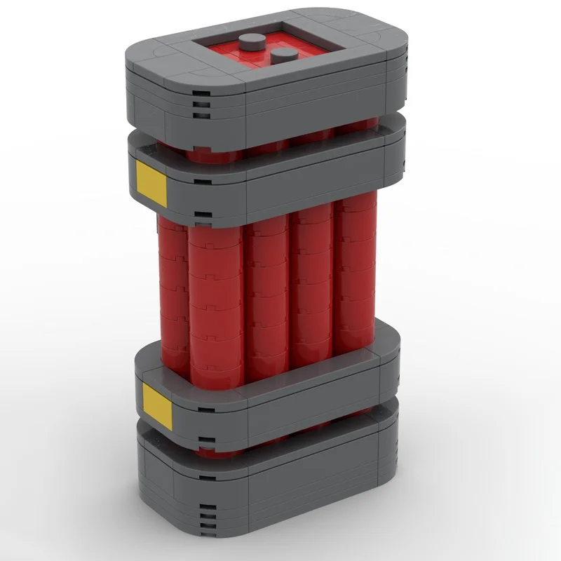 213 قطعة MOC TED DYNAMITE والعتاد ألعاب الفيديو ولعبة مجسمة اللبنات البناء الإبداعية هدايا عيد الميلاد فكرة الطوب عيد ميلاد #3