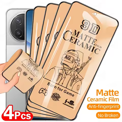 4PCS Matte Screen Protector For POCO X7 F7 Pro Ultra Ceramic Film For POCO X6 F6 M6 F5 X5 X4 X3 Pro GT C65 C40 X3 NFC Soft Cover