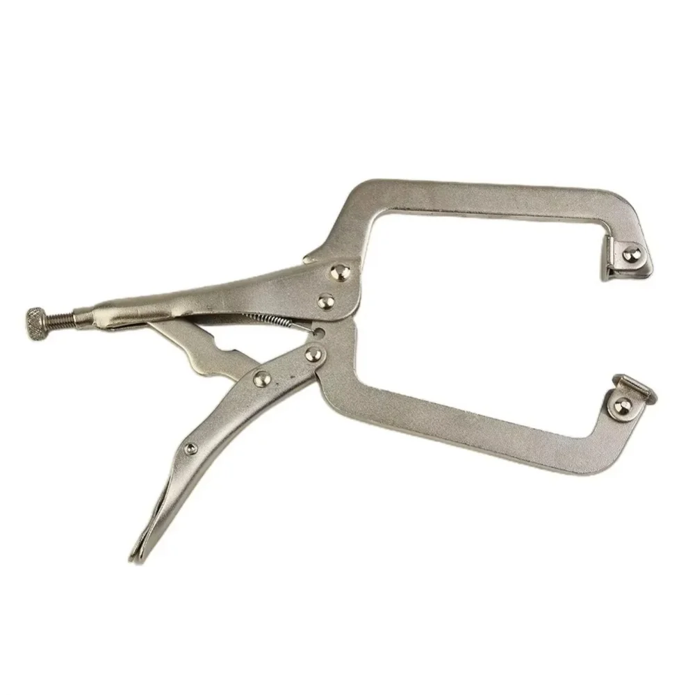 Locator Tool 9 Inch Steel C Clamp Vise Grip Locking Welding Pliers Wood Tenon