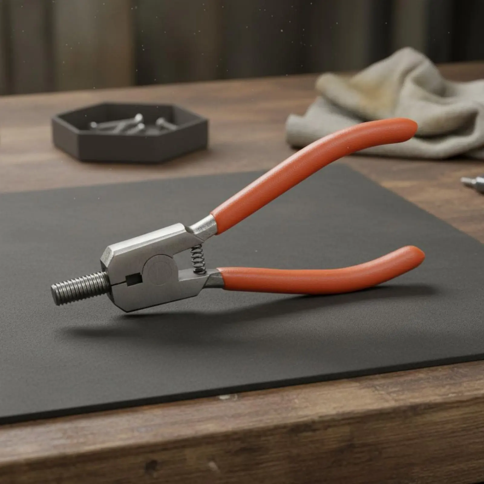 Film Removal Pliers 45# Steel Pulling Pliers Liner Puller Sharp Grippers Hand Tool Coil-Assisted Loaded for Installers